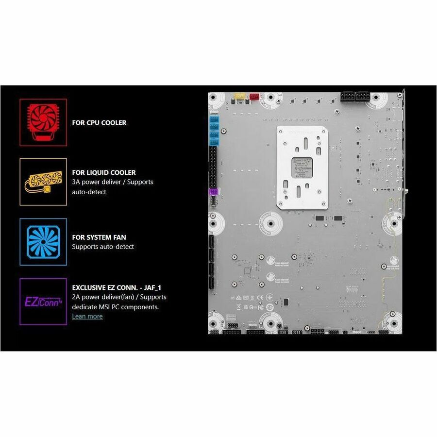 MSI B850 GAMING PLUS WIFI PZ Gaming Desktop Motherboard - AMD B850 Chipset - Socket AM5 - ATX MSI B850 GAMING PLUS WIFI PZ Gaming Desktop Motherboard - AMD B850 Chipset - Socket AM5 - ATX